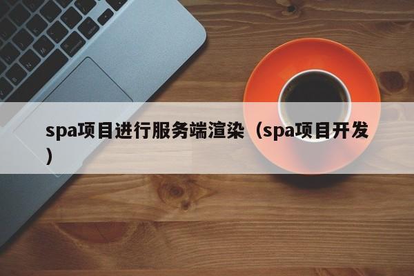 spa项目进行服务端渲染（spa项目开发）